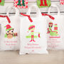 Christmas Personalised Cotton Bag, Three Designs, thumbnail 1 of 4