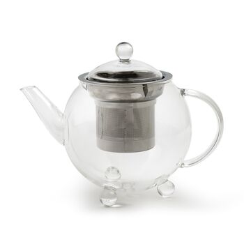 Teapot Durable Glass 500ml With Stainless Steel Filter, 5 of 5