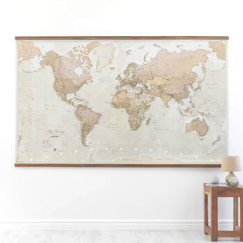Giant Canvas World Map, 9 of 10