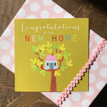 New Home Congratulations Card, 3 of 4