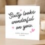 60th Birthday Card For Mum Nan Sister Friend, thumbnail 2 of 8