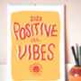 Positive Ish Vibes 2023 Wall Calendar, thumbnail 1 of 4