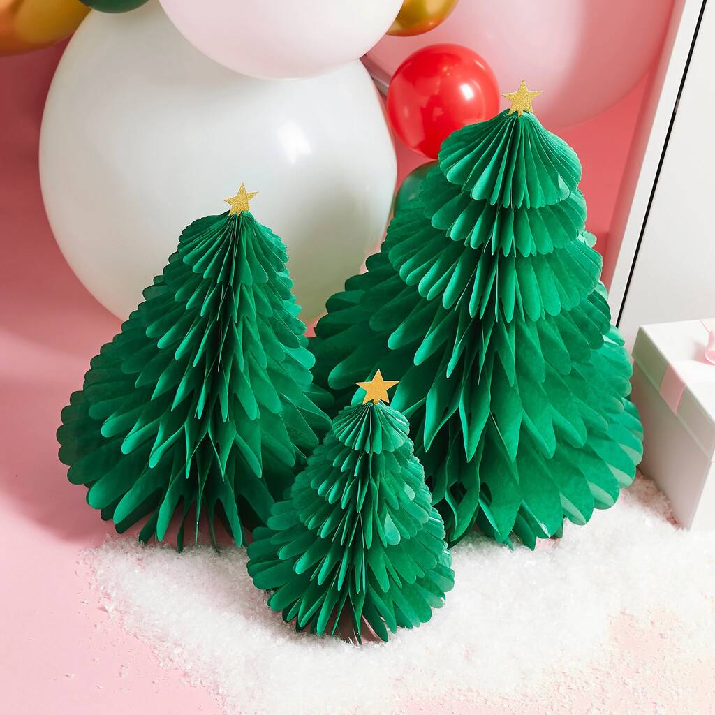 Three Christmas Tree Decorations By designedbyflossie