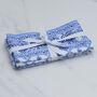 Blue And White Napkins, thumbnail 6 of 12