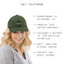 Vitamin G Corduroy Hat Pint Cap For Stout Lovers, thumbnail 8 of 9