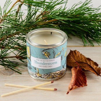 Thunderstorm Patchouli Candle Tin, 2 of 4
