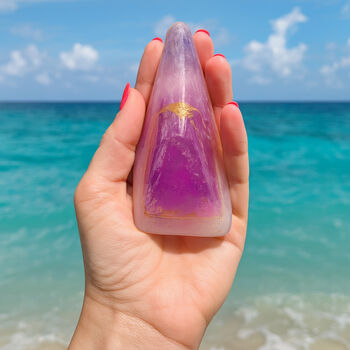 Lavender Gift Box With Candle And Crystal Soap Birthday Gifts For Women, 6 of 11