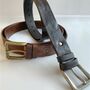 High Quality Personalised Genuine Leather Belt, thumbnail 2 of 9