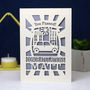 Personalised Papercut Driving Test Card, thumbnail 4 of 6