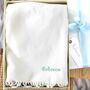 Personalised White Cream Shawl Wrap For Bridesmaid Gift, thumbnail 1 of 8