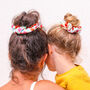 Mummy And Me Matching Floral Scrunchies, thumbnail 5 of 8