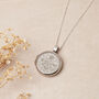 70th Birthday 1955 Sixpence Locket Necklace, thumbnail 2 of 7