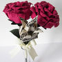 Roses And Tulip Origami Paper Bouquet, thumbnail 1 of 7