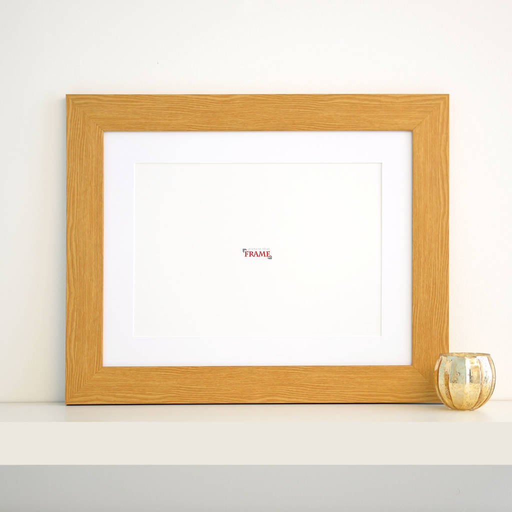 A3 Wide Wooden Frame By Picture That Frame | notonthehighstreet.com