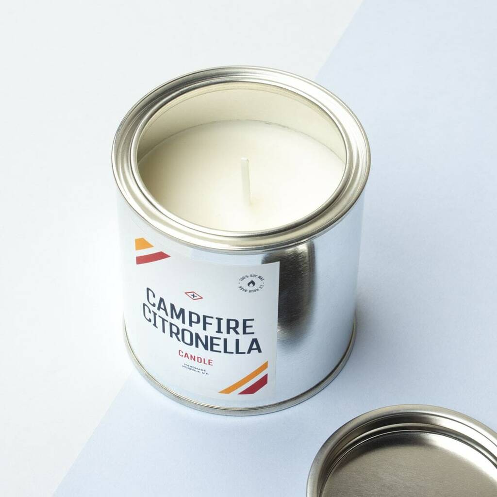 Paint Tin Candle By Men's Society