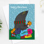 Mole Christmas Card, thumbnail 2 of 2
