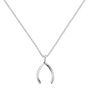 Sterling Silver Or Gold Wishbone Charm Necklace, thumbnail 9 of 9