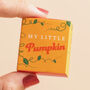 Tiny Matchbox Ceramic Pumpkin Token, thumbnail 3 of 3