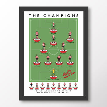 Doncaster Rovers 24/25 Poster, 7 of 7