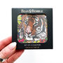 Tiger Coasters Box Set Of Four Round Heat Resistant, thumbnail 3 of 5