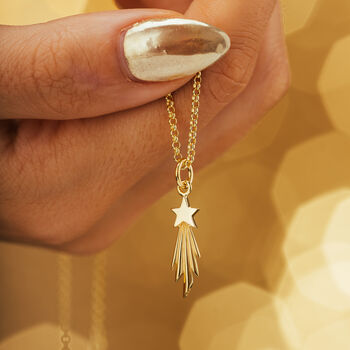 Personalised Shooting Star Necklace, 2 of 9