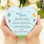 Personalised Easter Hanging Heart Poem, thumbnail 1 of 2