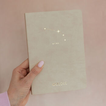 Personalised Zodiac Notebook/Gift/Astrology Signs/Personalised Gift, 10 of 12