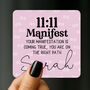 Personalised Angel Number Fridge Magnet, thumbnail 1 of 3