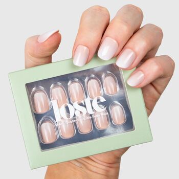 Loste Reusable Press On Nails Gift Set, Perfect Stocking Filler: Brown Sugar, 2 of 5