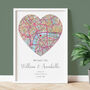The Place We Said I Do Ordnance Survey Explorer Personalised Map Print Wedding Gift, thumbnail 3 of 12