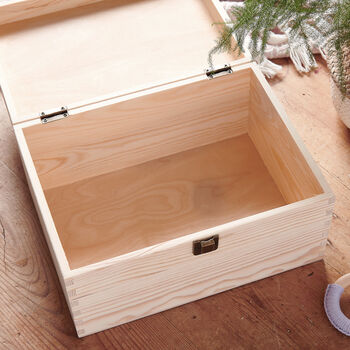 Personalised Couples Memory Keepsake Box, 3 of 4