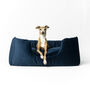 Charley Chau Deep Sided Dog Bed In Velour, thumbnail 7 of 12