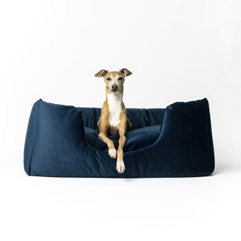 Charley Chau Deep Sided Dog Bed In Velour, 7 of 12