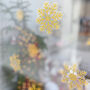 Christmas Snowflake Removable Window Stickers, thumbnail 4 of 6