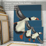 Puffin In Flight Art Print Framed Or Unframed, thumbnail 7 of 7