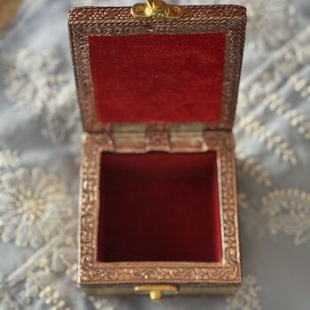 Jewellery Storage Box, Indian Trinket Box, 5 of 12