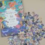 Around The World In 50 Fish 1000 Piece Jigsaw Puzzle, thumbnail 1 of 3