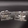 Helicopter Silver Cufflinks Gift Pilot, thumbnail 4 of 5