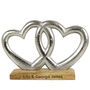 Personalised Double Heart Ornament, thumbnail 5 of 5