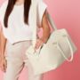 Personalised Ladies Weekender Bag With Heart Motif, thumbnail 1 of 5