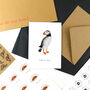 Atlantic Puffin A6 Greetings Cards, thumbnail 4 of 7