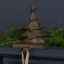 His And Hers Christmas Stocking Hanger Set, thumbnail 4 of 4
