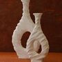 Set Of Two Limra Stone Sculptural Vases, thumbnail 1 of 2