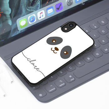 Personalised Panda iPhone Case 12 13 14 15 Se, 2 of 2