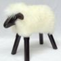 Ivory Fleece Lamb Seat / Footstool / Footrest, thumbnail 2 of 3