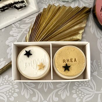 Graduation Personalised Coated Oreo Twin Gift, 12 of 12