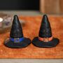 Witch Hat Salt And Pepper Shakers, thumbnail 1 of 4