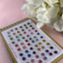 Colourful Stone Border 360 Bindi Booklet, thumbnail 4 of 8