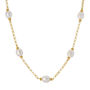 Courtfield Freshwater Pearl Gold Plated Necklace, thumbnail 2 of 5