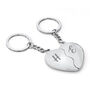 Personalised Joining Hearts Magnetic Couples Keyrings, thumbnail 4 of 5